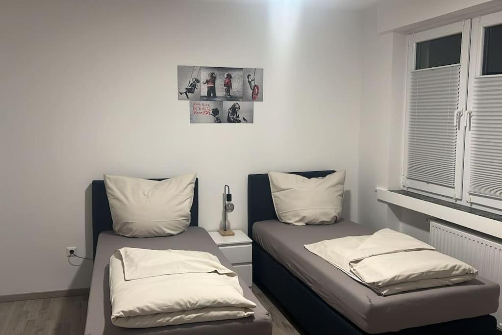 Eine Modern Renovierte Wohnung Mit Balkonterrasse. Lubbecke Extérieur photo